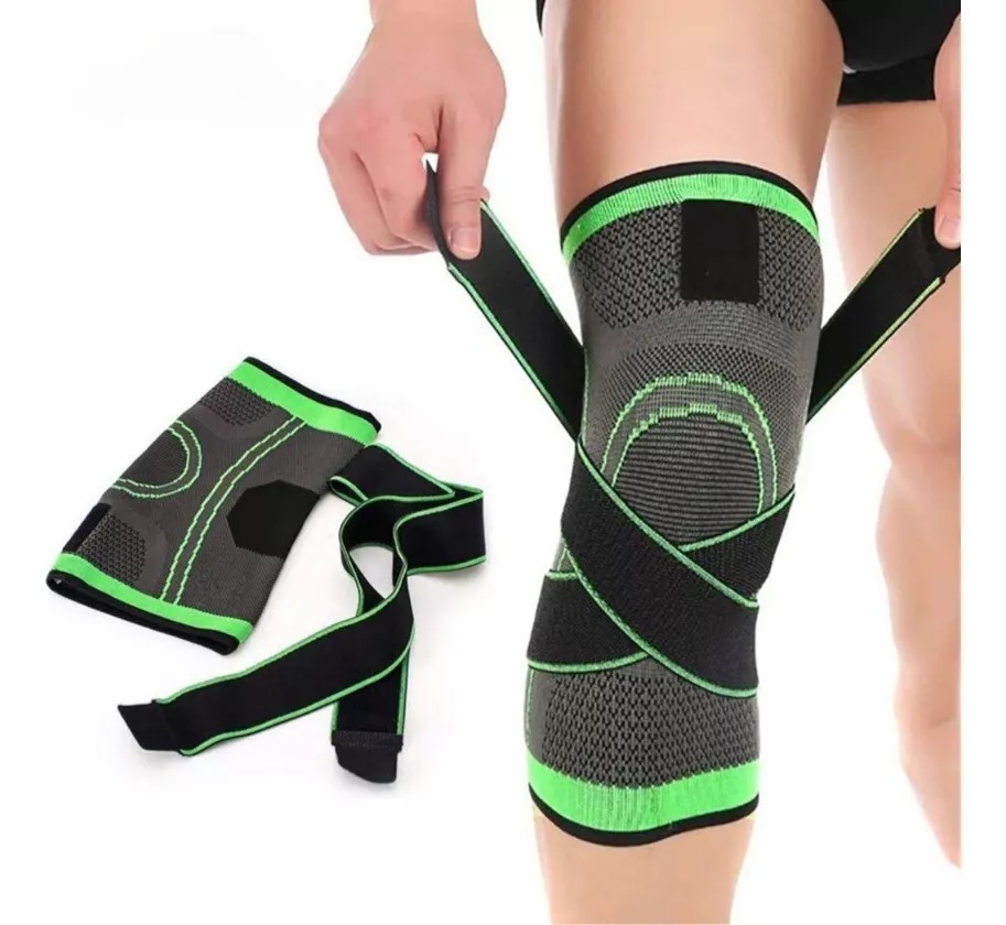 Miniatura 3 de Rodillera Corta de Bandas Ajustables